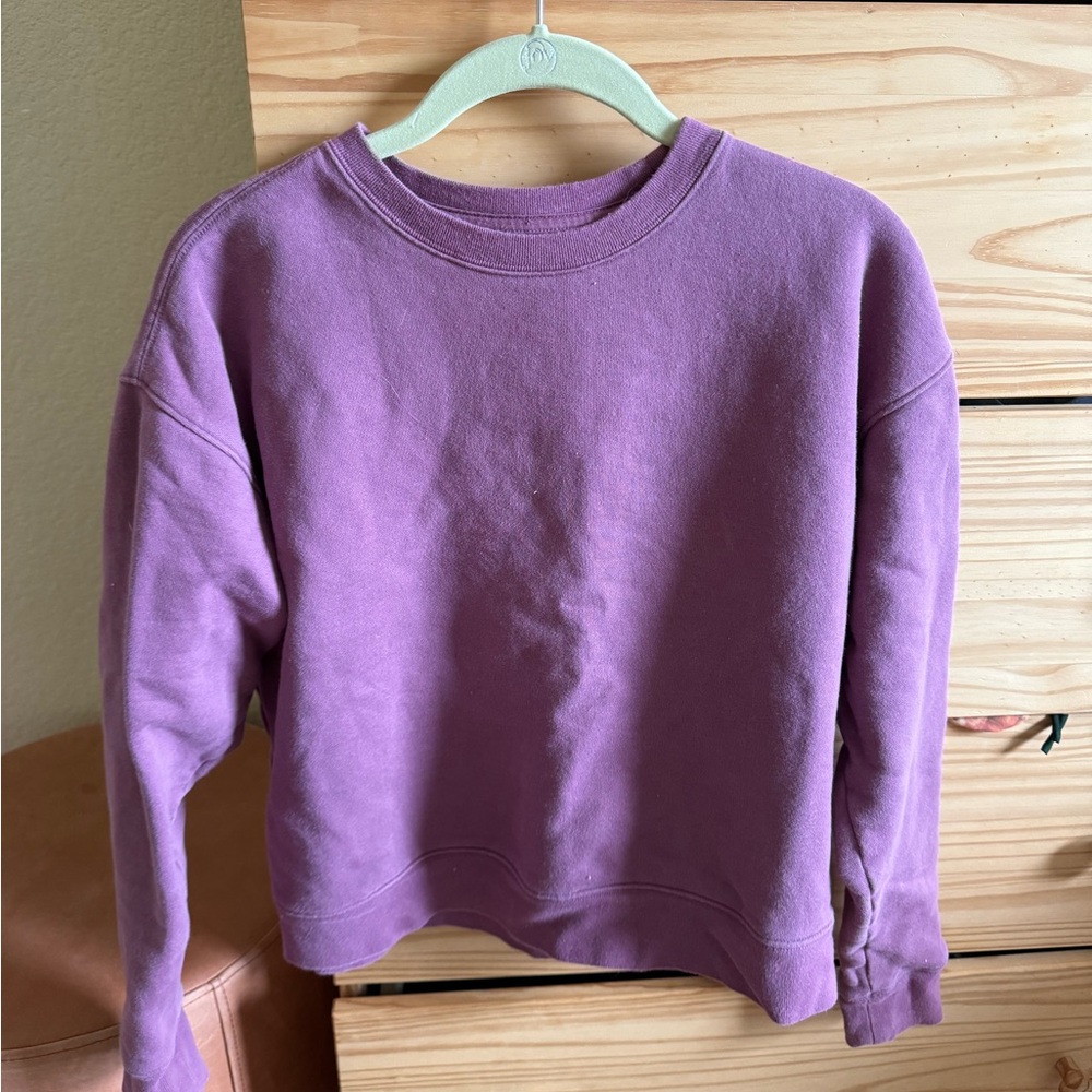 Girlfriend Collective Pink Sweatshirt